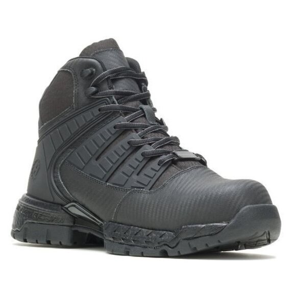 New! Size 15 Men HYTEST FootRests 2.0 Tread NanoToe 6" BLACK K23330 UpperLeather - Picture 1 of 16